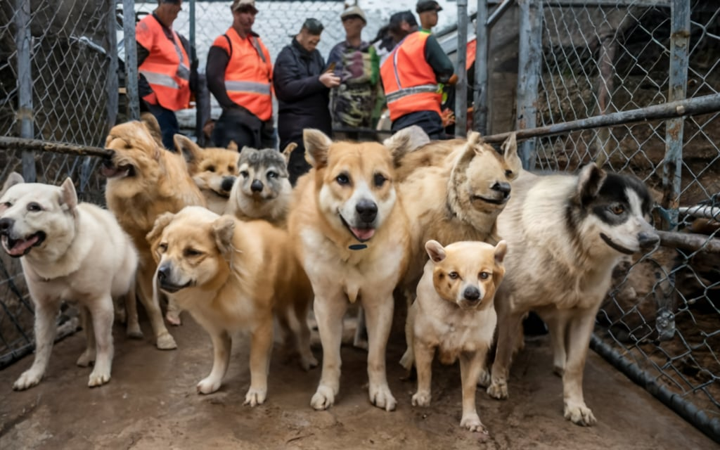 175 Dogs Rescue from Hoarders in Mississippi 2011