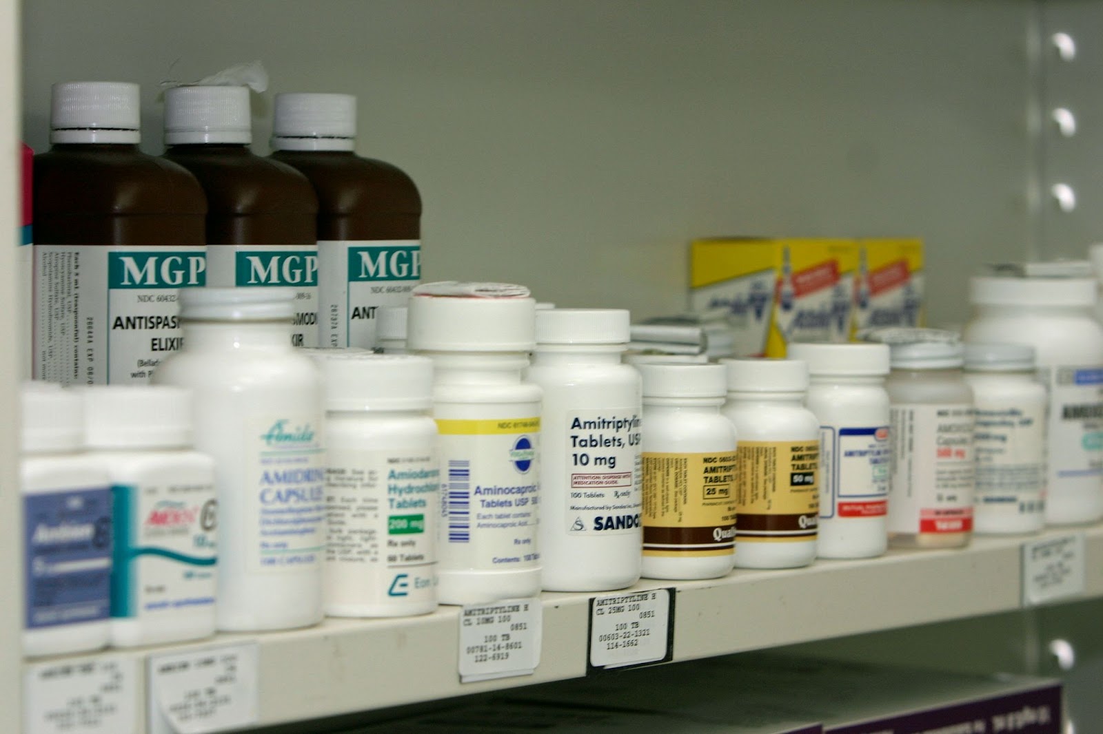 Softgel capsule products on the shelf