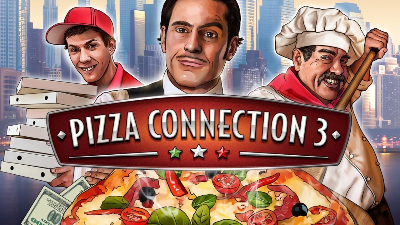 The Official Picture of Pizza Connection 3 with its characters, One of best cooking games for steam