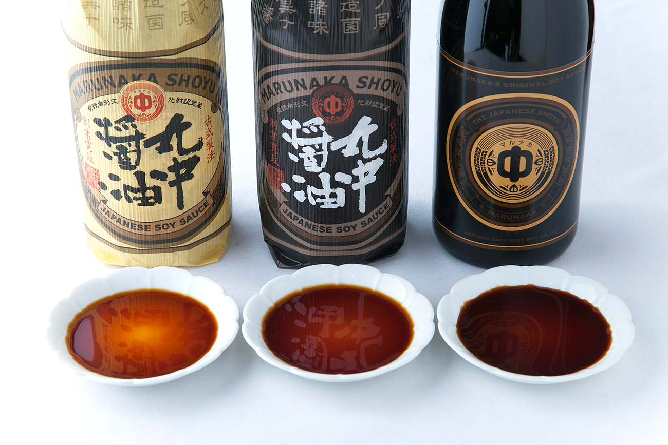 いろいろな醤油の画像