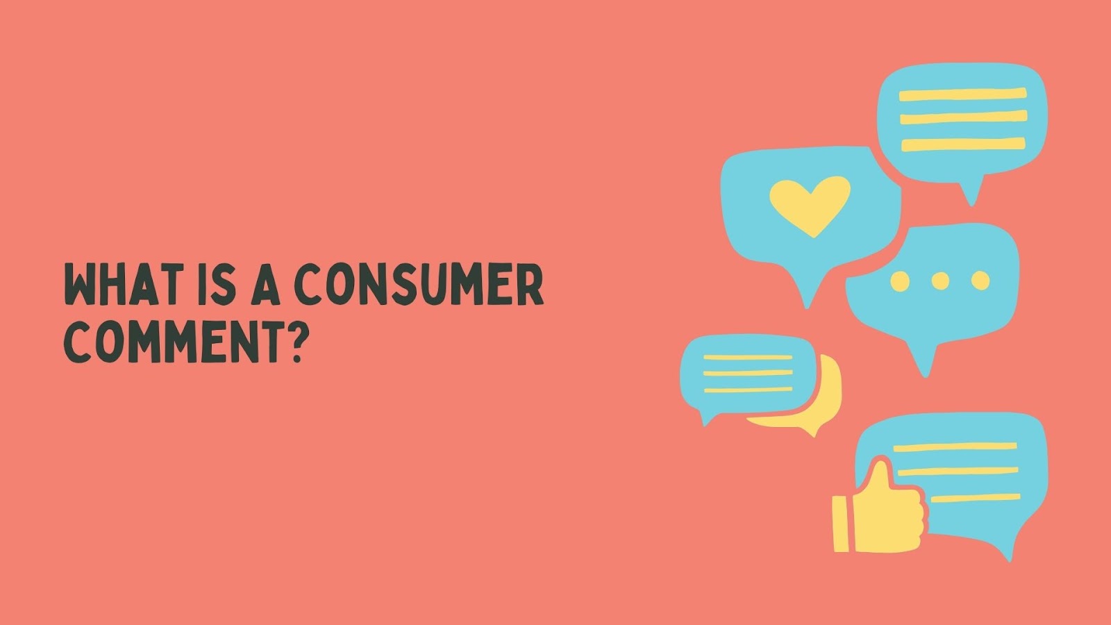 What Is A Consumer Comment?