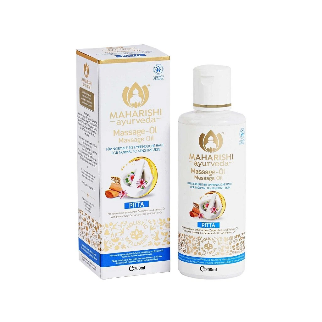 Buy Ayurvedic Massage Oils for Relaxation and Relief - Image of Maharishi Pitta Massage Oil