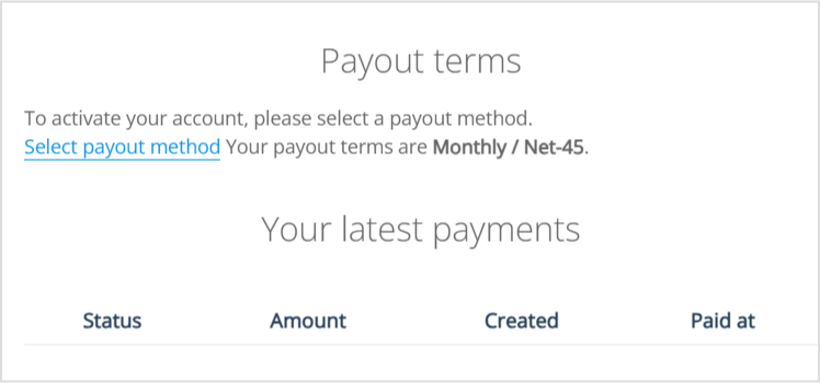 Replug Affiliate program- Payout terms