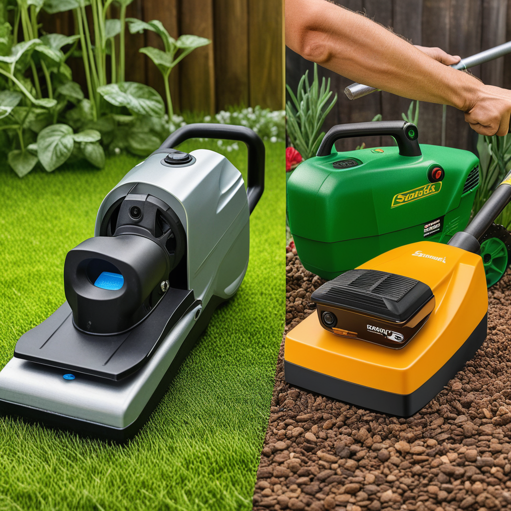 Electric vs. Manual Garden Tool Sharpeners