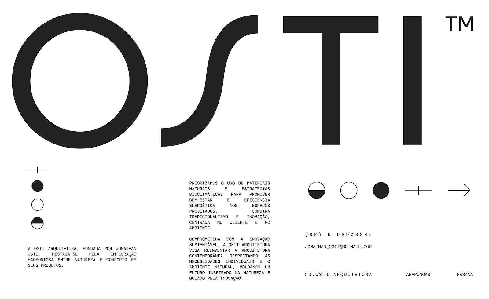 Image from the OSTI Architecture: Branding & Visual Identity Insights article on Abduzeedo