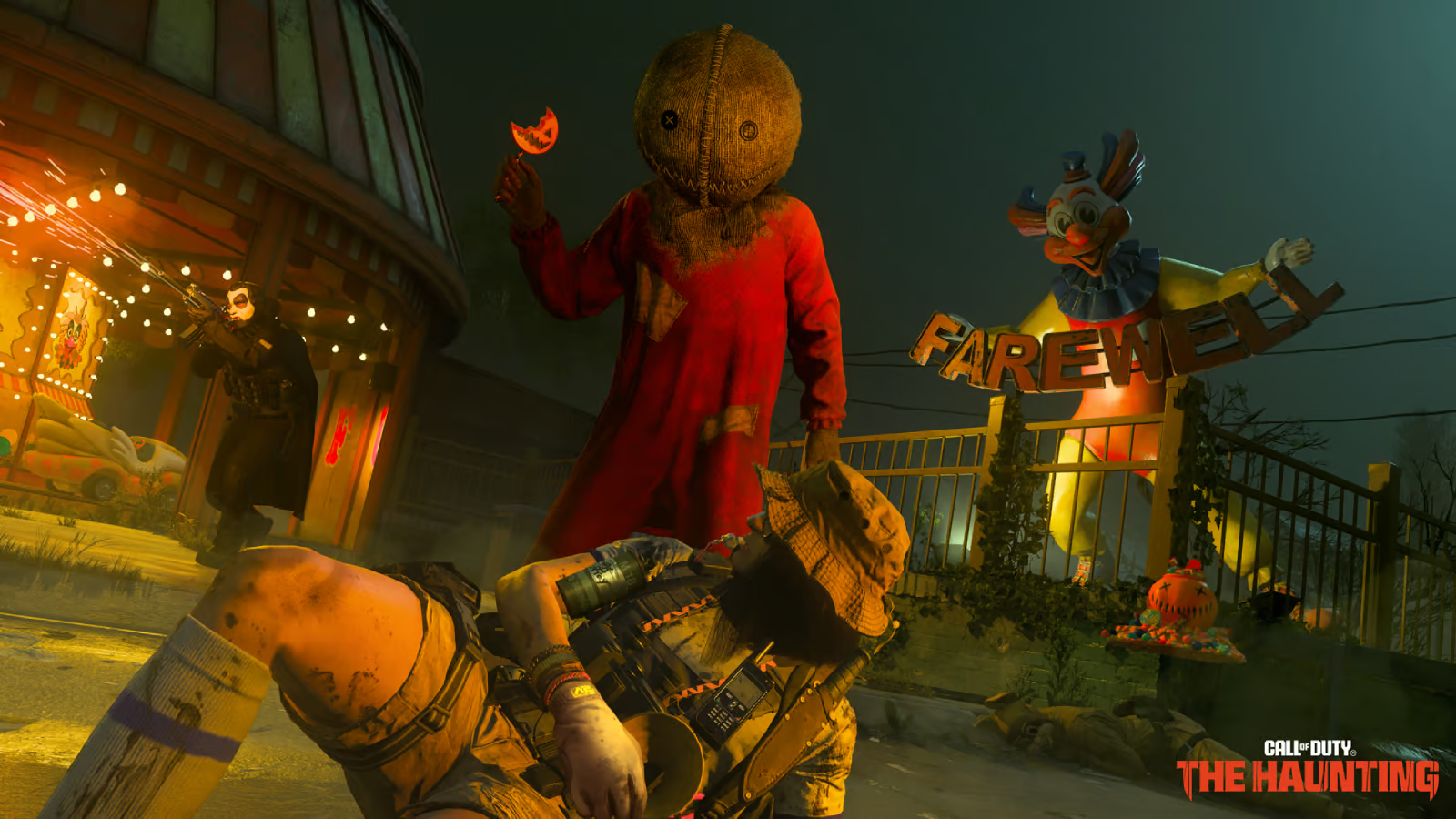 Call of Duty The Haunting Trick 'R Treat Candy Hunt  