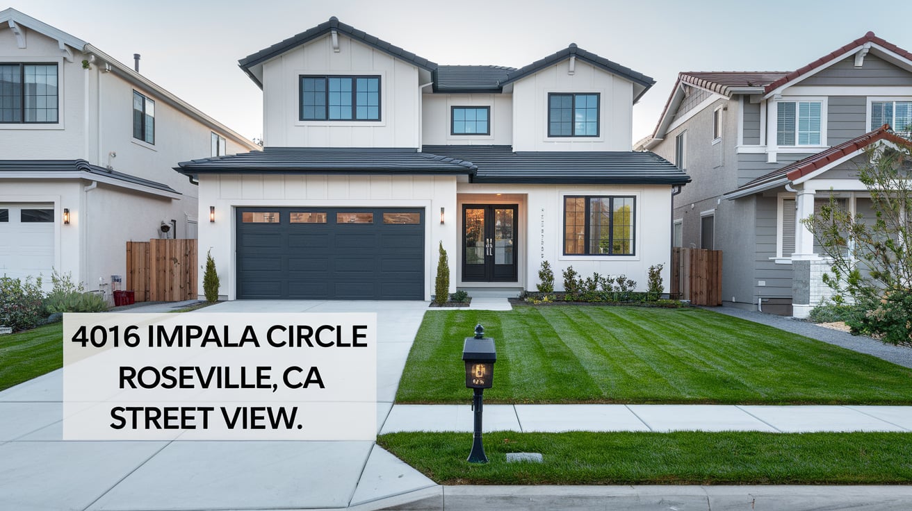 4016 Impala Circle Roseville CA street view