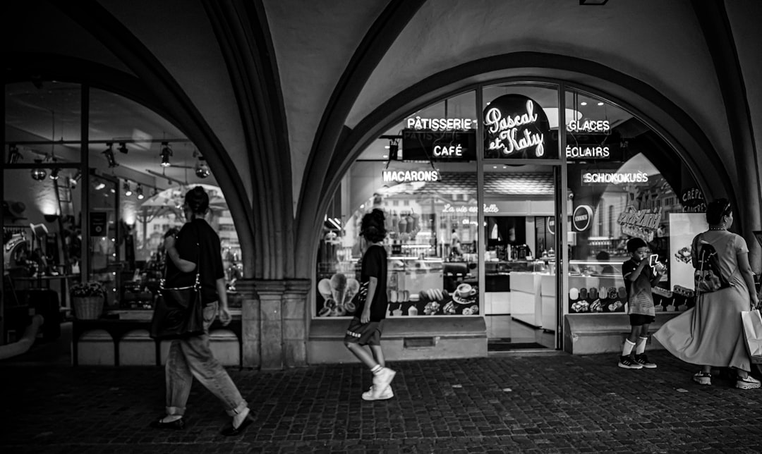 Woman shopping for sandals