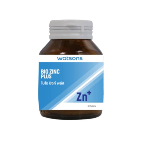  วิตามินลดสิว Watsons Bio Zinc Plus
