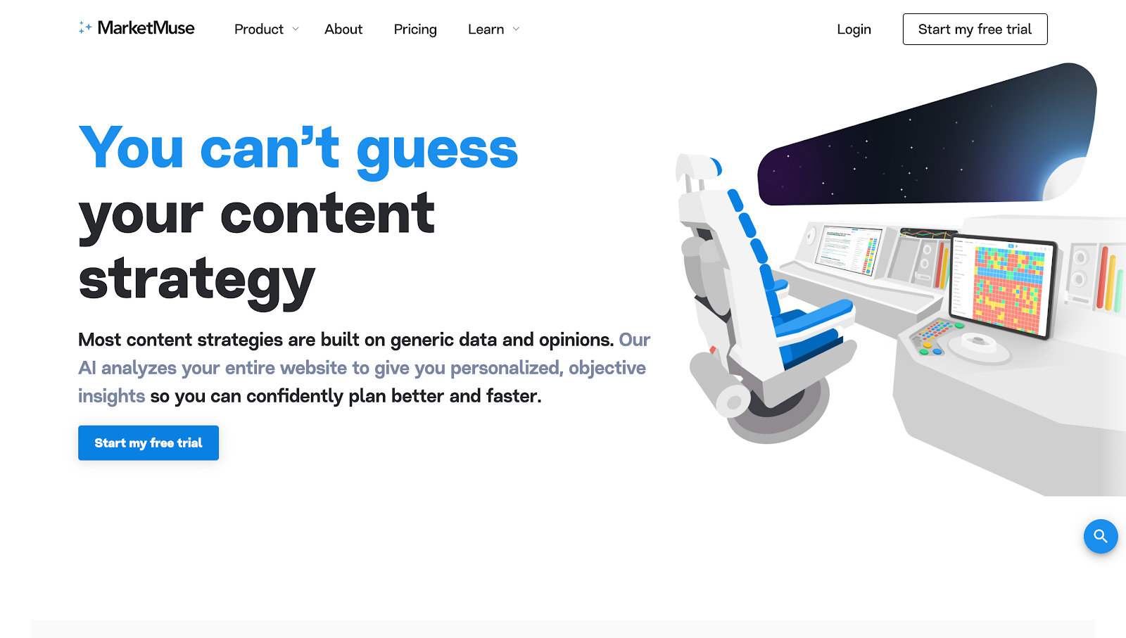 MarketMuse User Interface