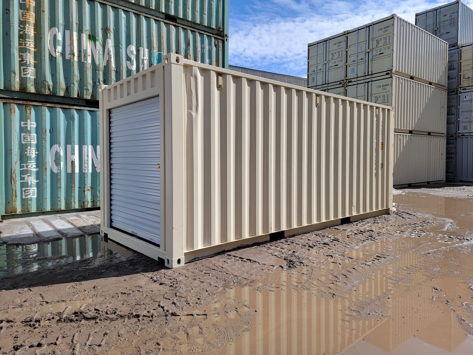 modified shipping container