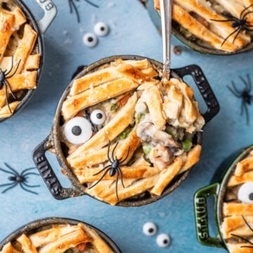 Mummy Chicken Pot Pies