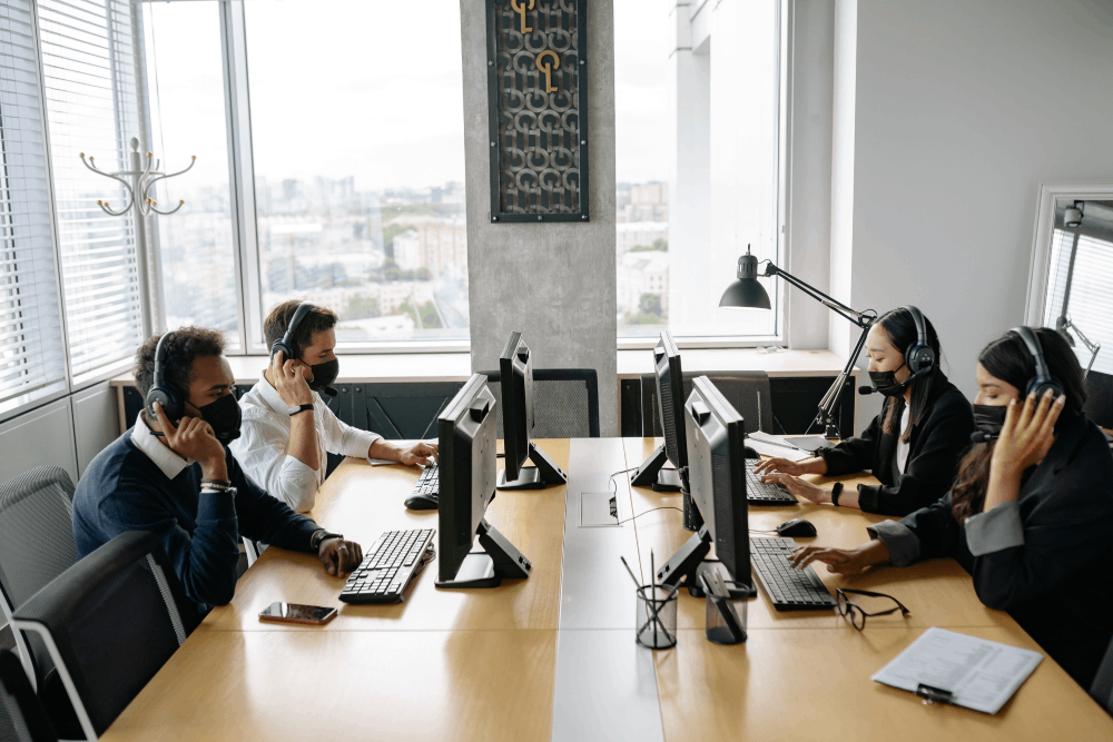 Telephone answering services 