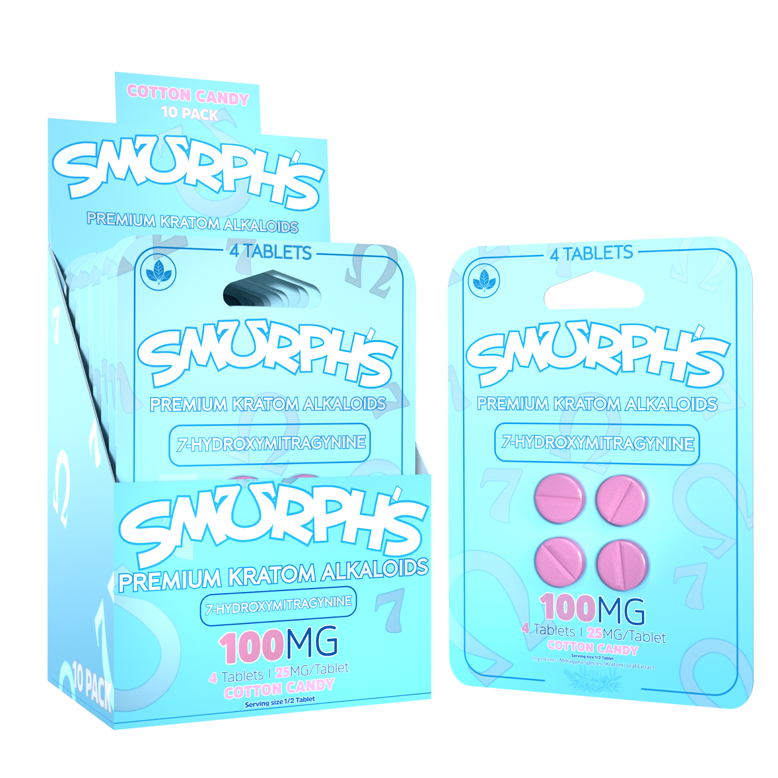 Smurph’s: The Boldest Name in 7OH Kratom Extracts | High-Quality Image