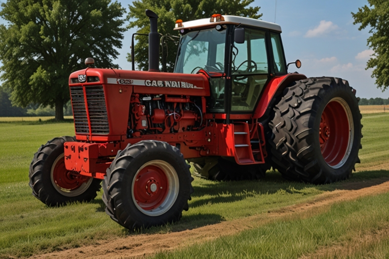 Case IH 5120 Tractor Runs Hot