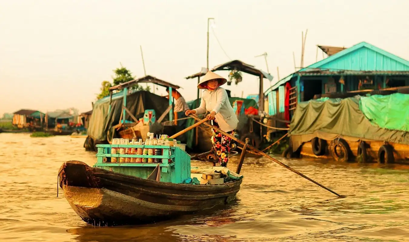 Kinh nghiệm khi đi du lịch tại chợ nổi Long Xuyên.