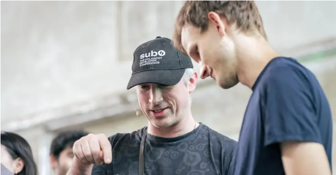 Development team of Smart Contracts, Gavin Wood and Vitalik Buterin