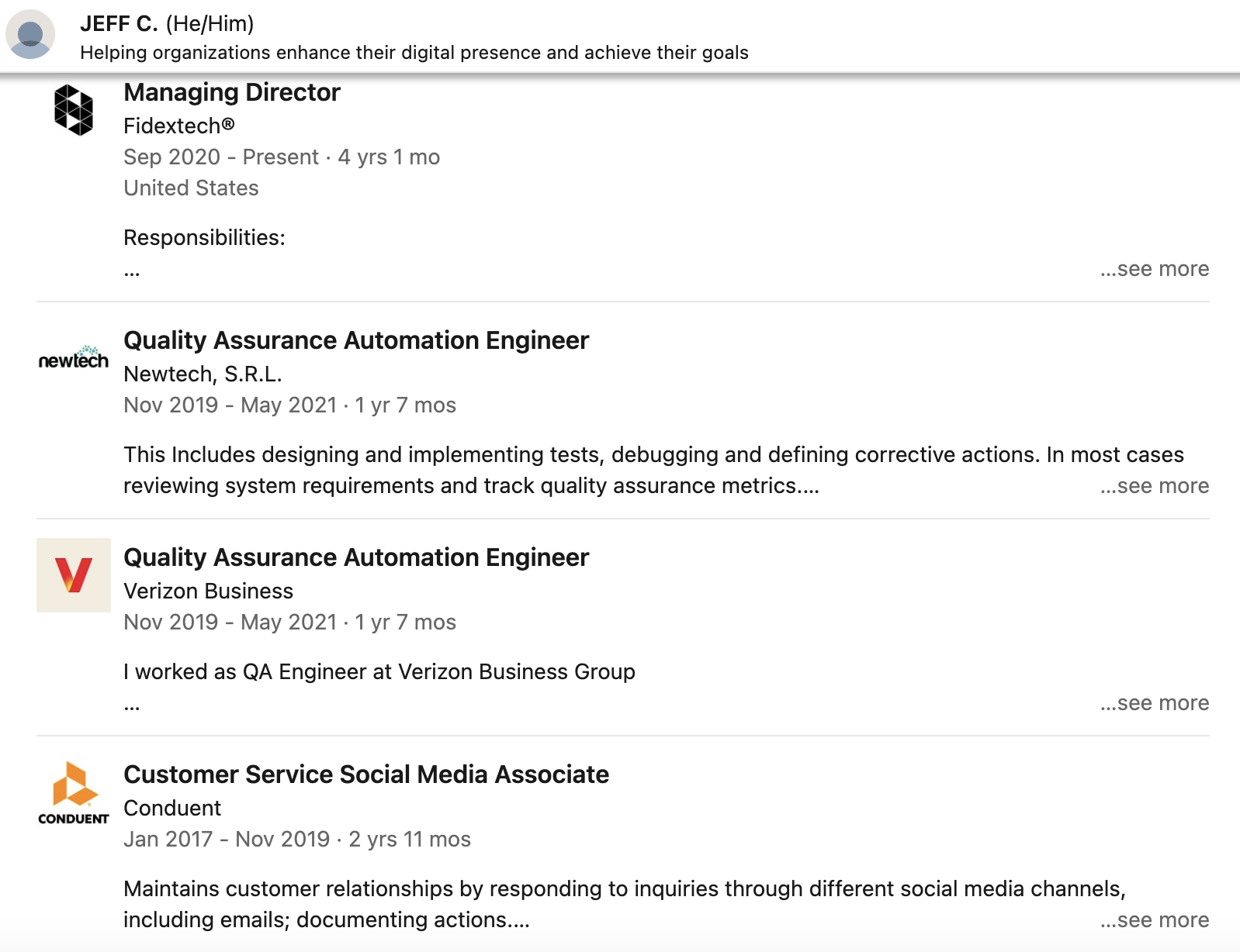 Fidextech CEO