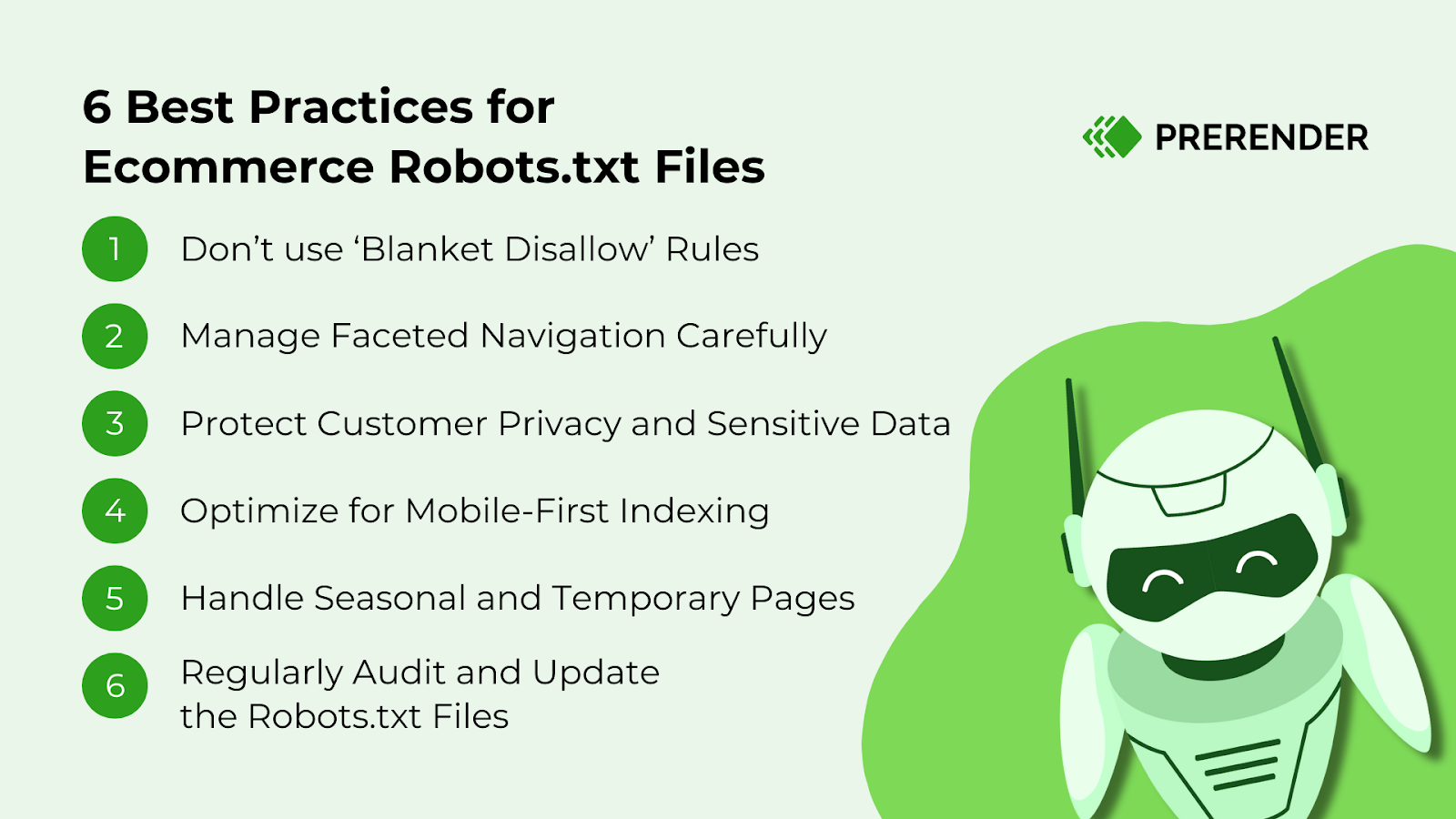 Robots.txt tips for ecommerce seo. 