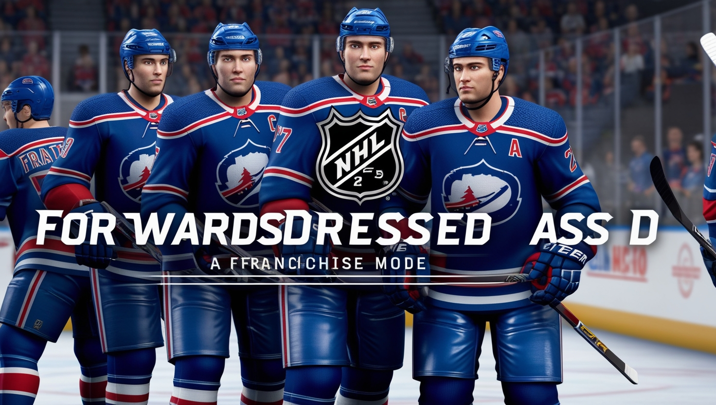 NHL 25 Franchise Mode Forwards Dressed as D