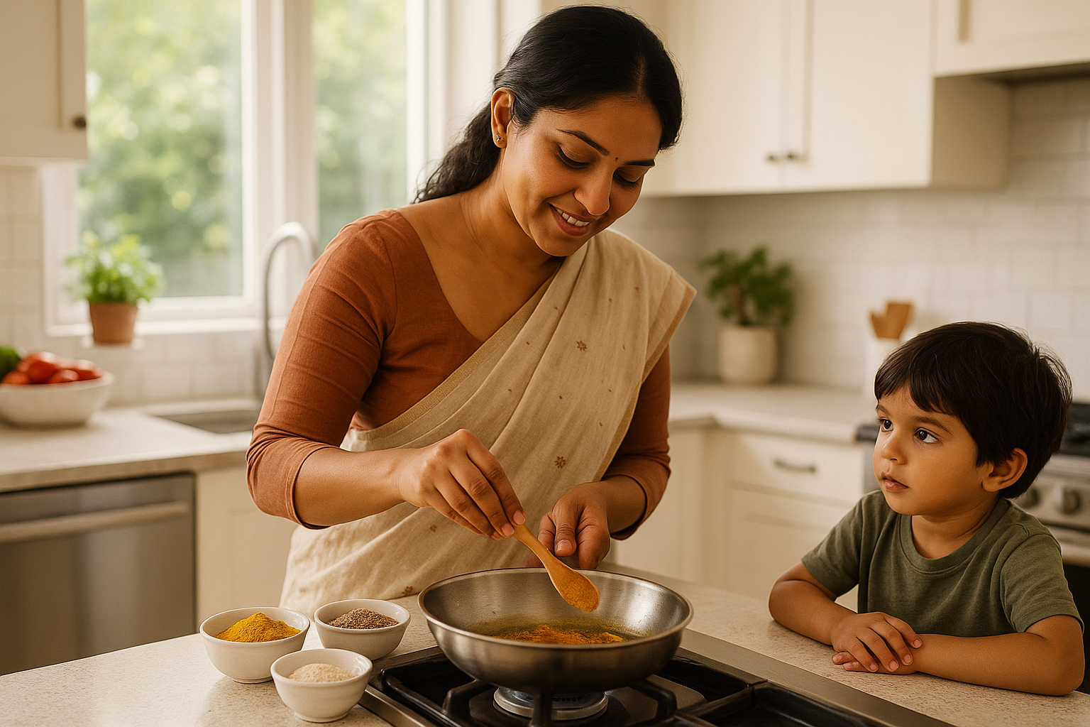 Organic Spices in Daily Cooking