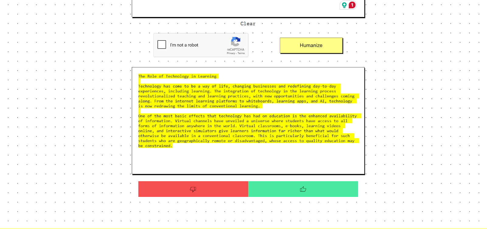 Using AI Undetectable 
