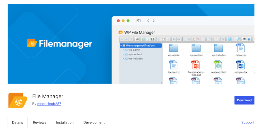 wp file manager plugin
