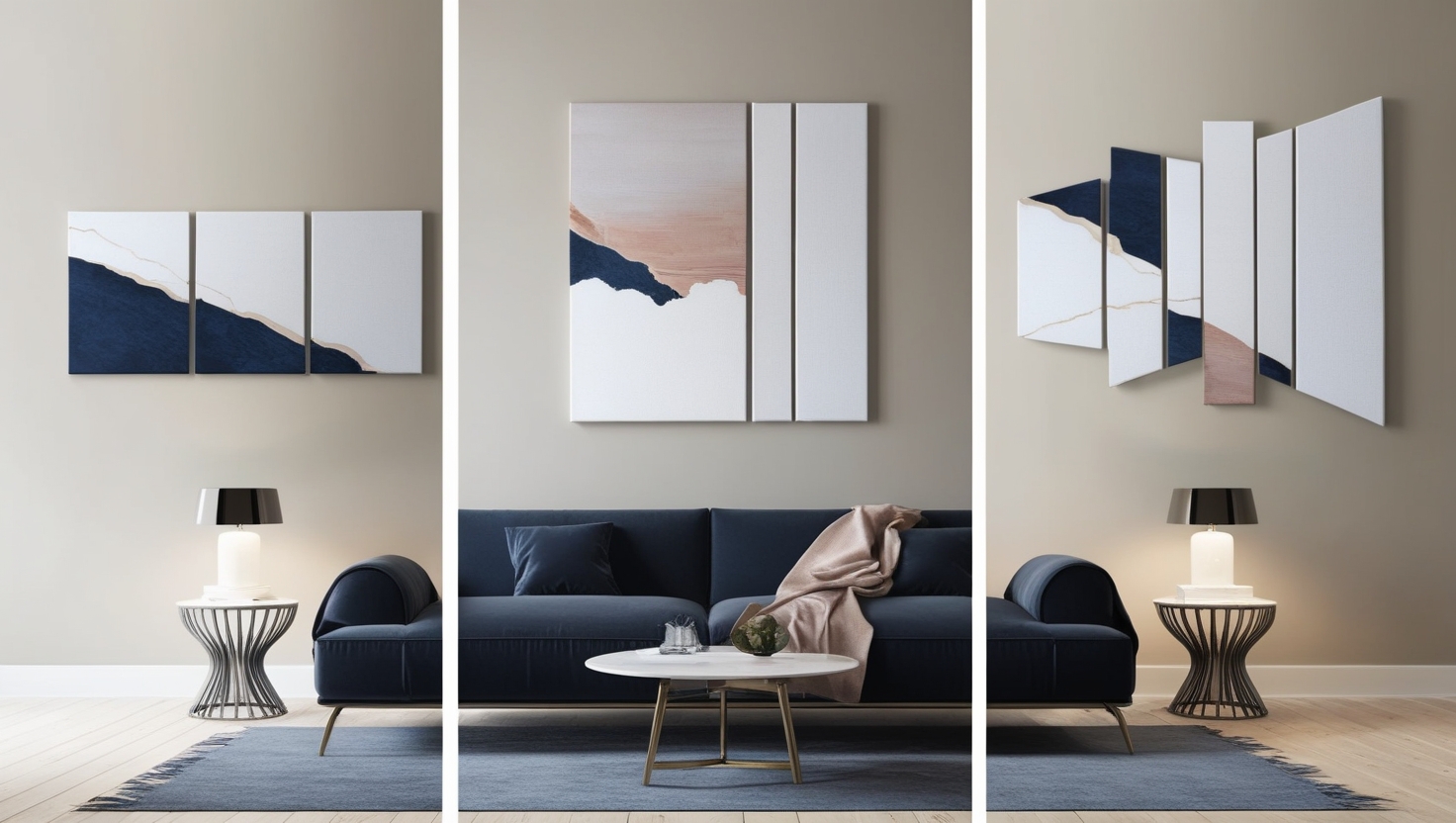 how to choose wall print sizes for your home