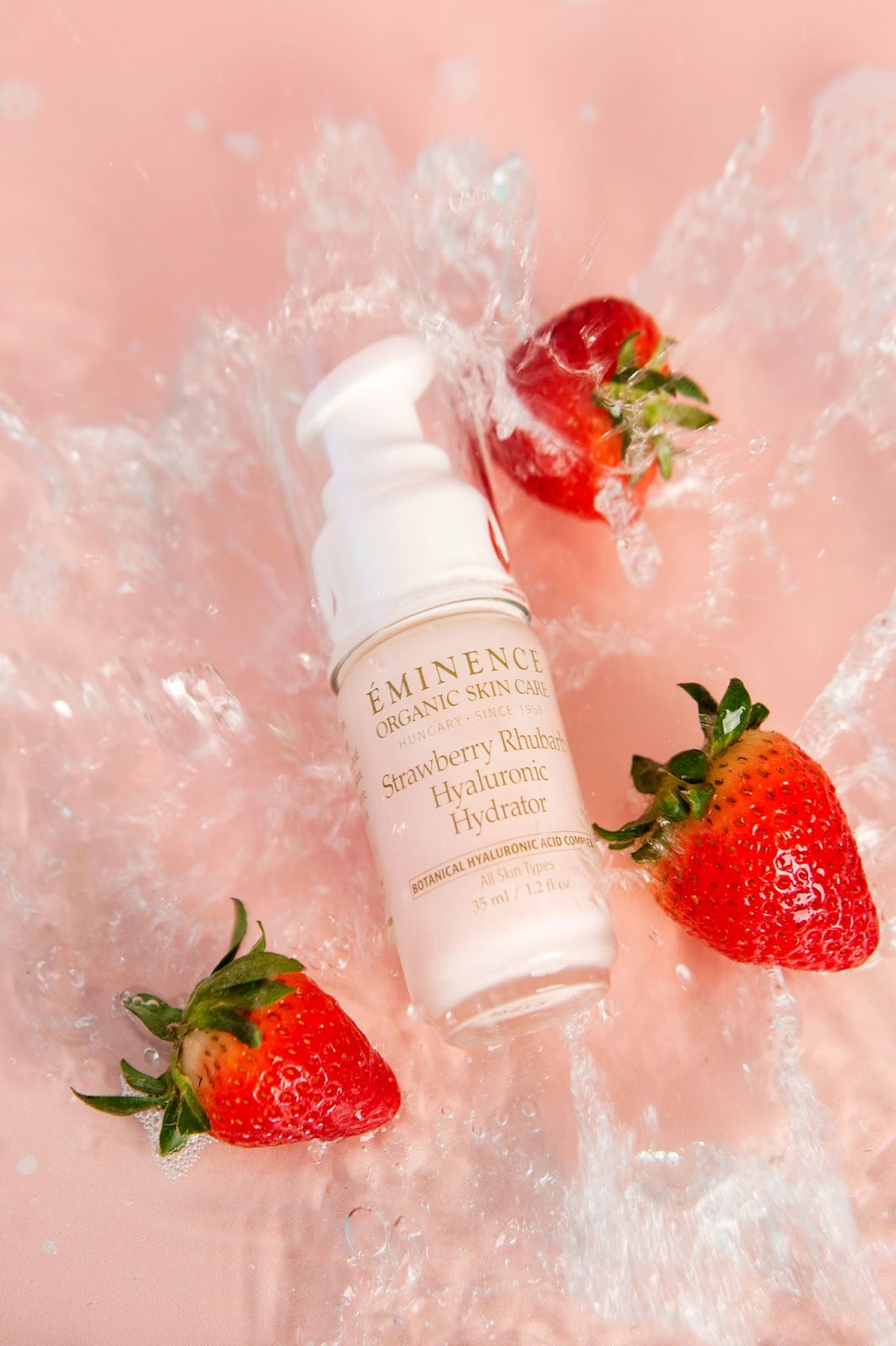 Eminence Organics Strawberry Rhubarb Hyaluronic Serum