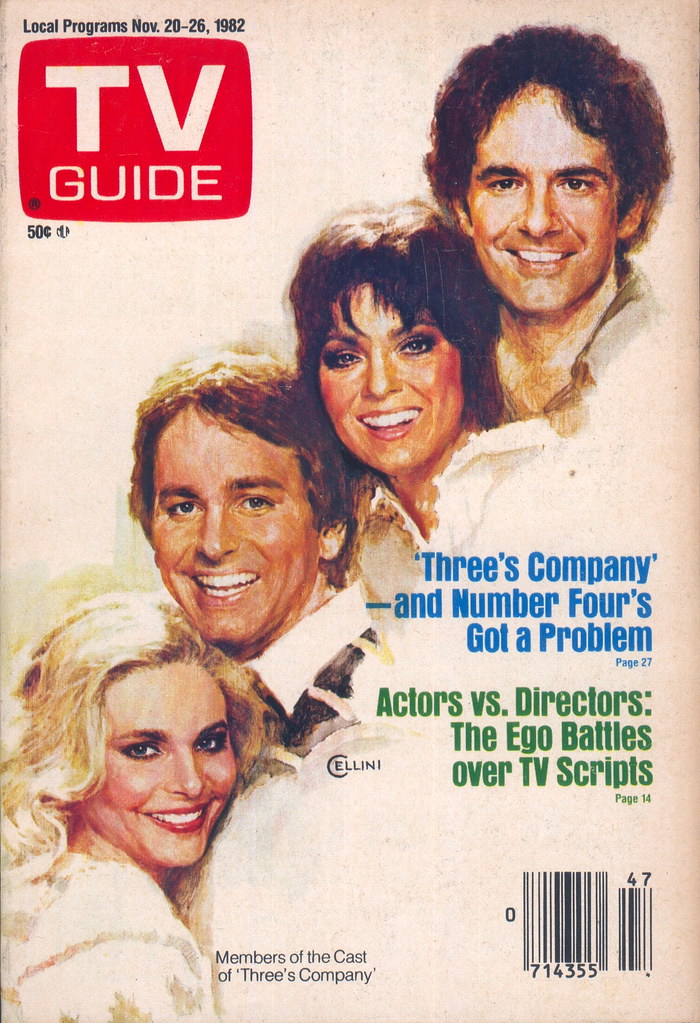 Couverture du Film Vivre à trois (Three's Company).