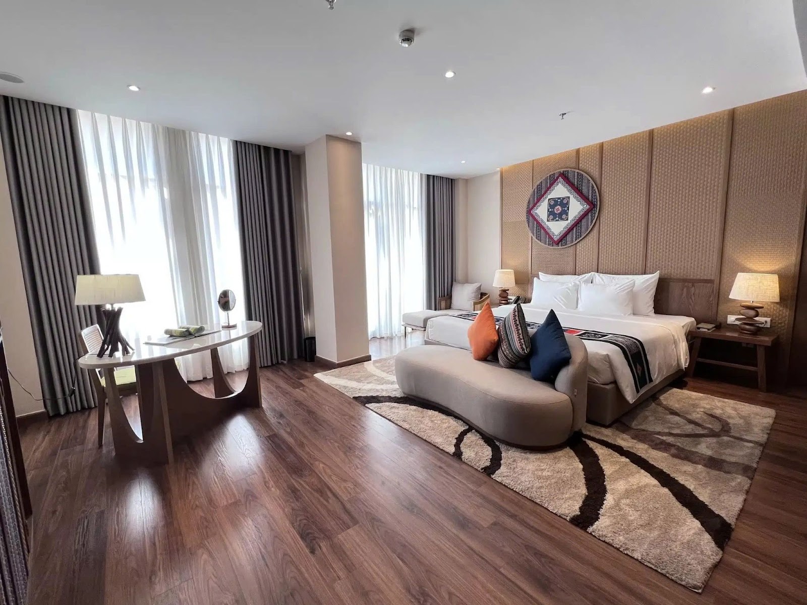 Phòng Lady Hill Grand Suite với một giường cỡ King
