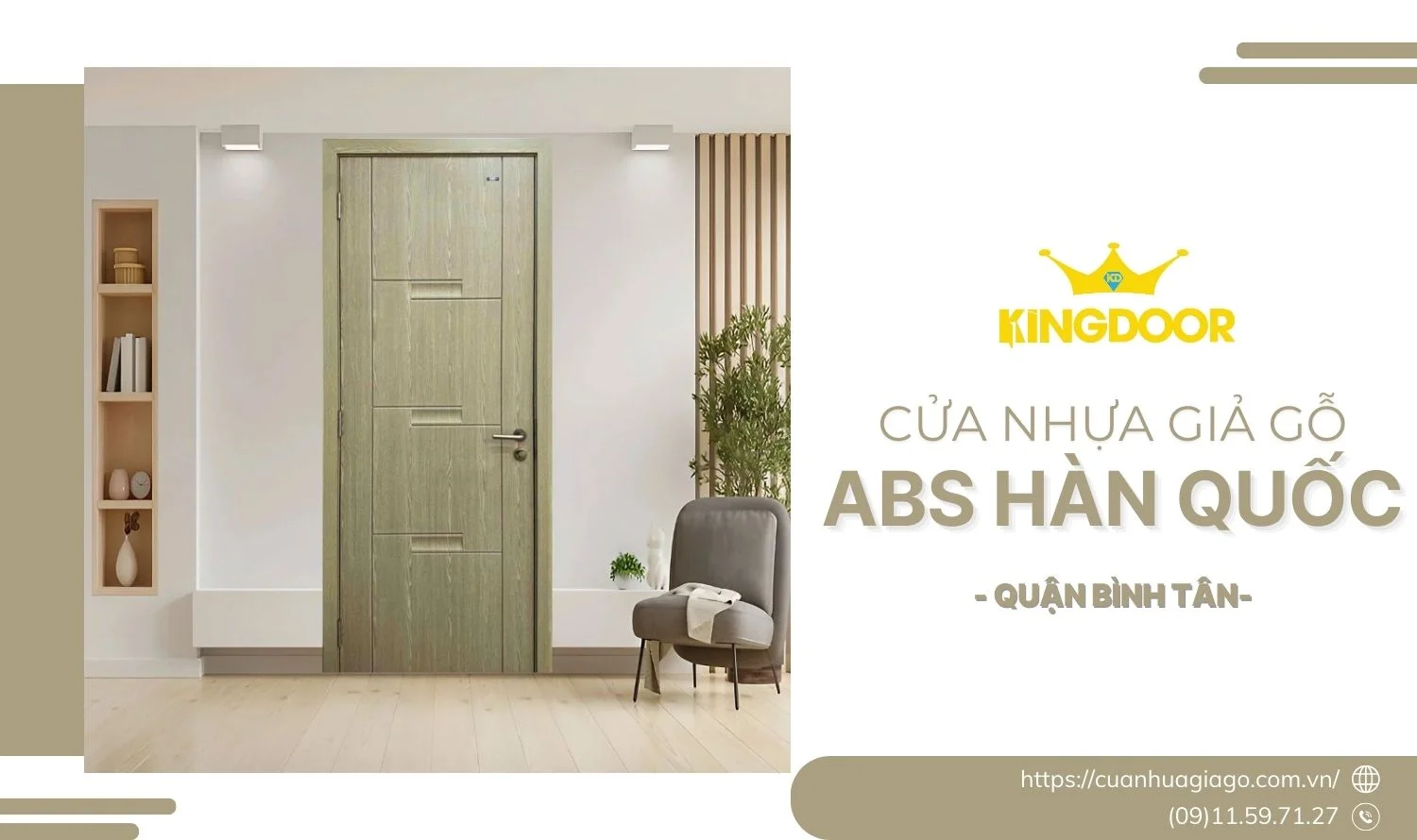 Cửa Nhựa ABS Hàn Quốc Quận Bình Tân | Giá Tốt, Mua ở đâu?