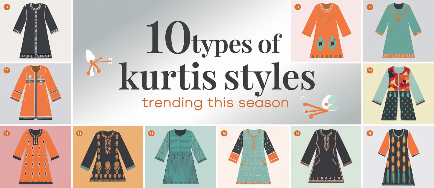 10 Types of Kurtis Styles Trending with Season 1