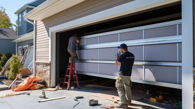 2 car garage door replacement cost