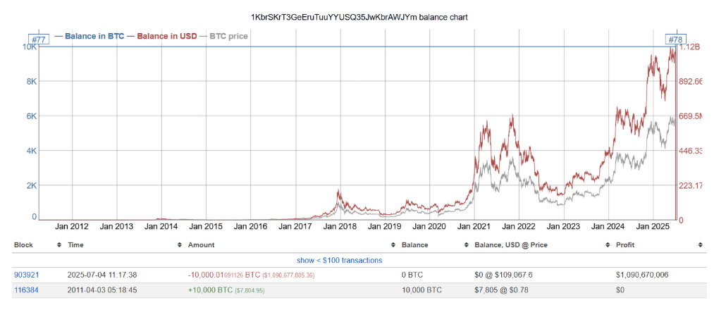 Rapporto Transazione Portafoglio 1: Fonte: bitinfocharts