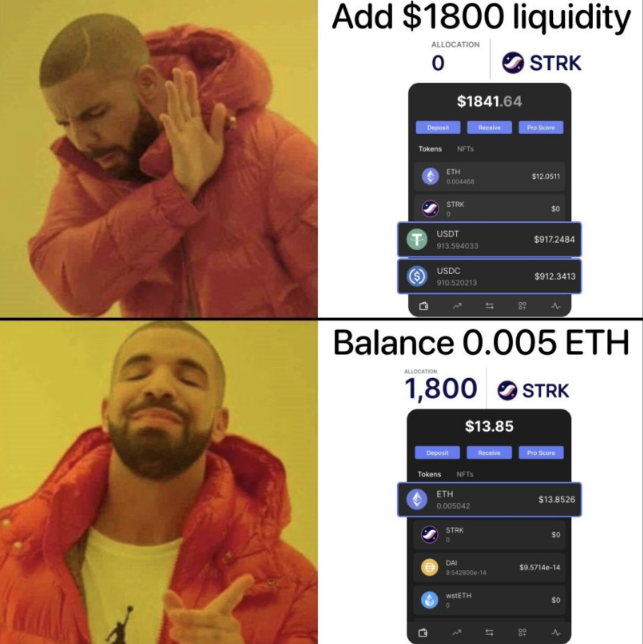 Starknet развод