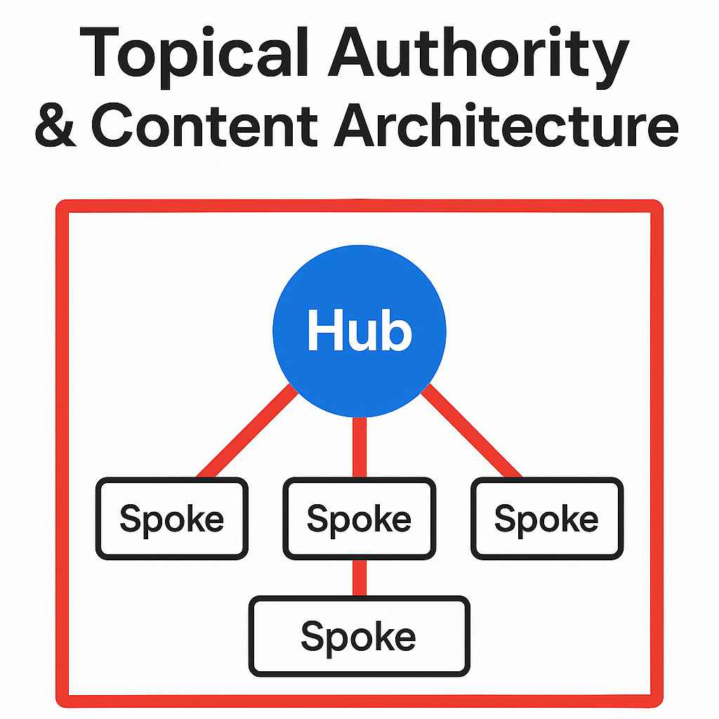 seo topical authority hub and spoke model