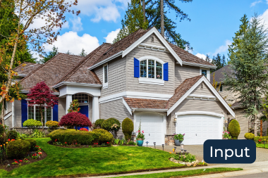 the future of home remodeling practical uses of ai in design house with blue window trim and front yard custom built michigan
