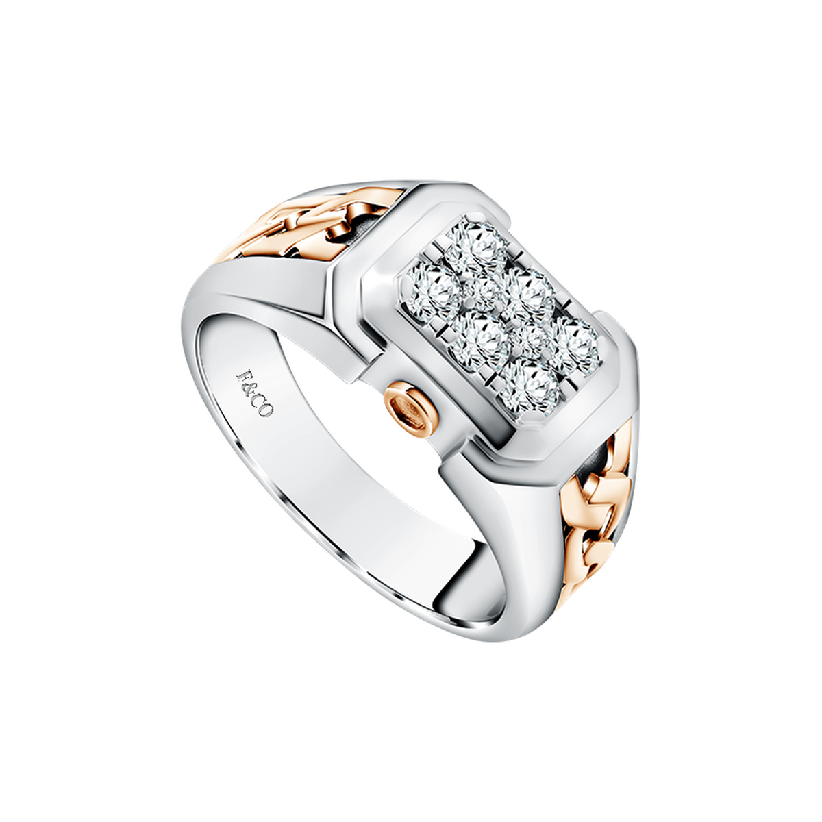 Model Cincin Berlian Pria Penuh Pesona dari Frank & co.  