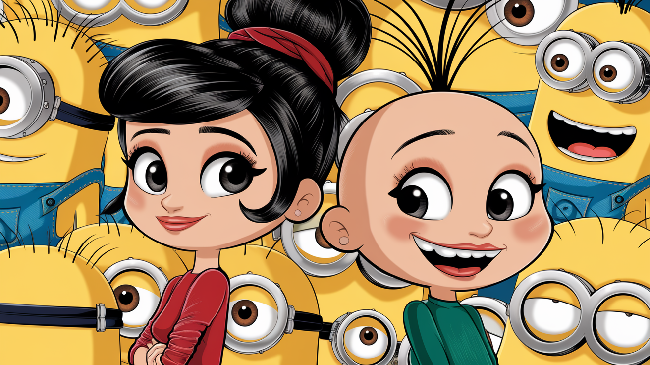DeviantArt Ruby Dress Minions Meets Max and Ruby