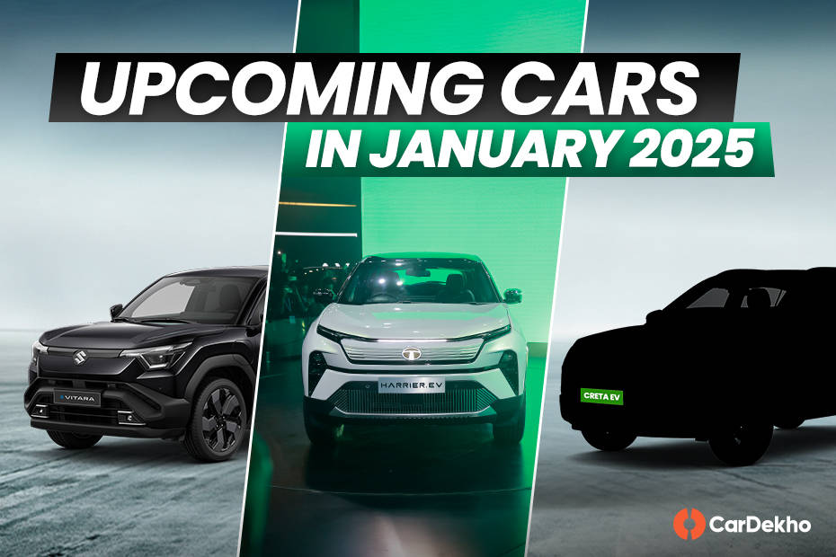 Upcoming cars in January 2025