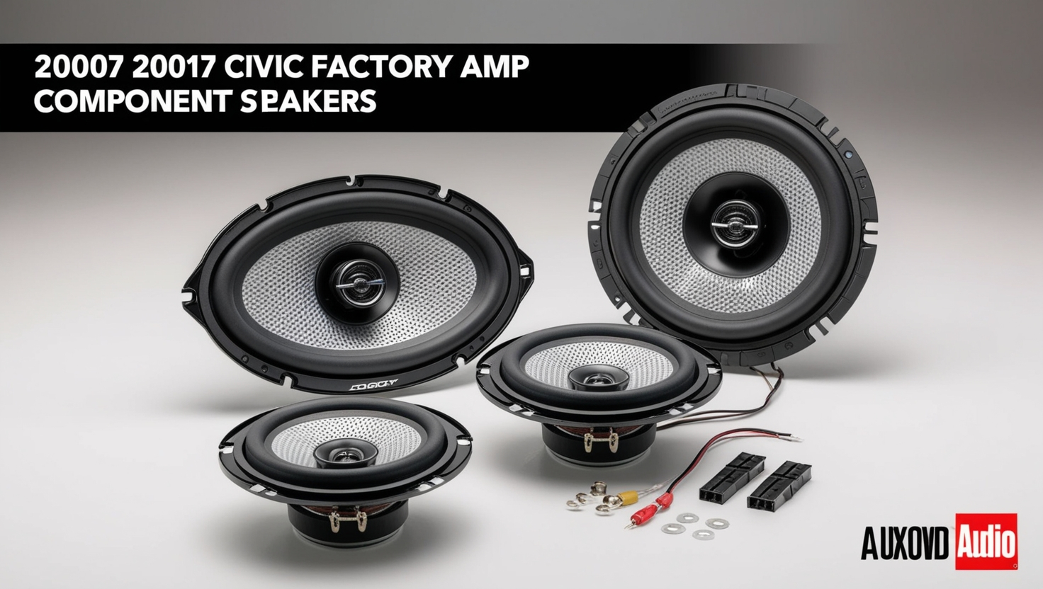 20007 Civic Factory Amp Component Speakers