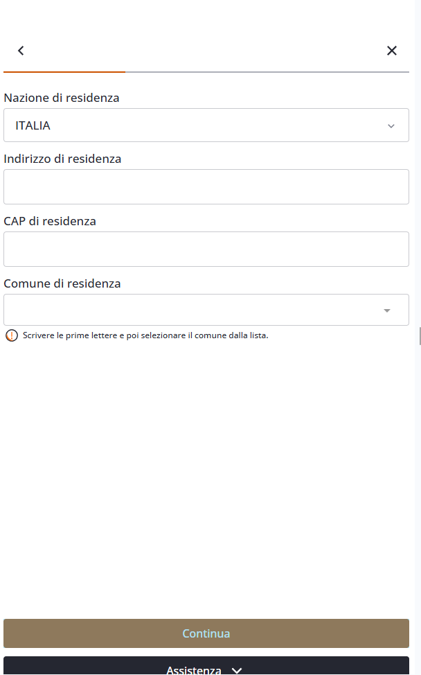 Registrazione su Betsson tramite app