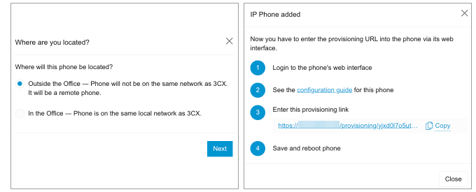 Configuring IP Phones - V20