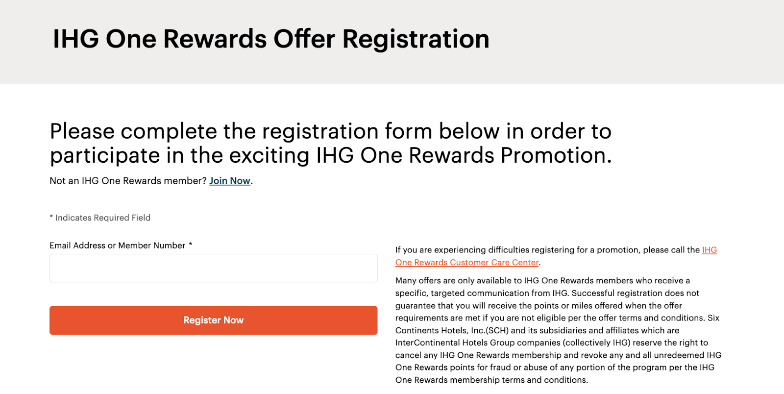 Register for the IHG “3,000 Points Every 2 Nights” promotion  