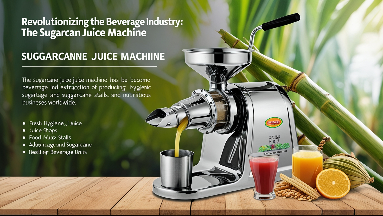 Sugarcane Juice Machine