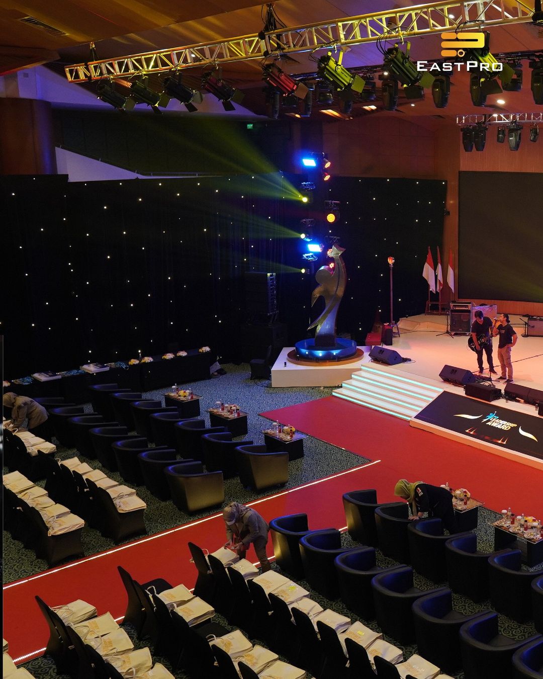 gala dinner table set up - eastpro - citra-mandiri-kreatif.com