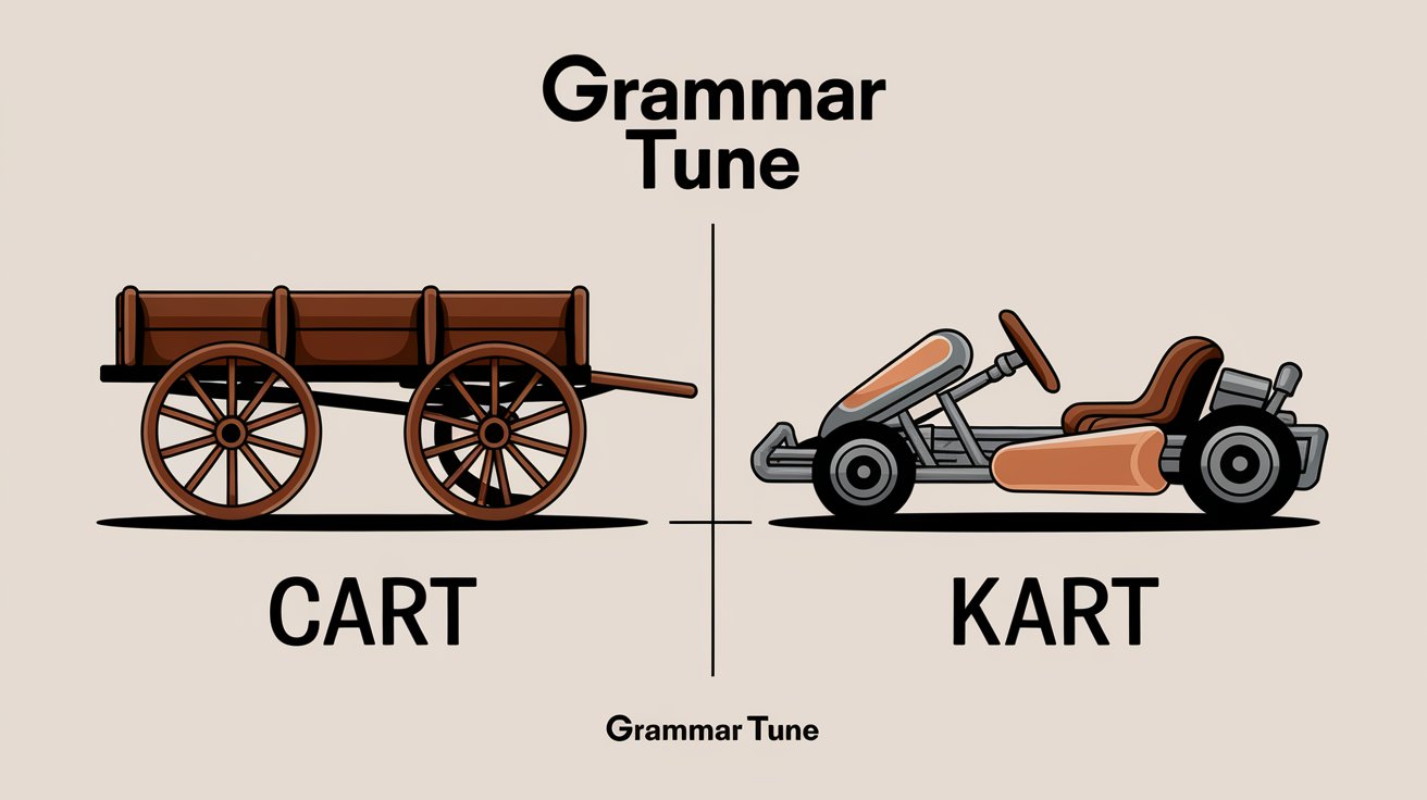 “Cart” vs “Kart”: The Differences