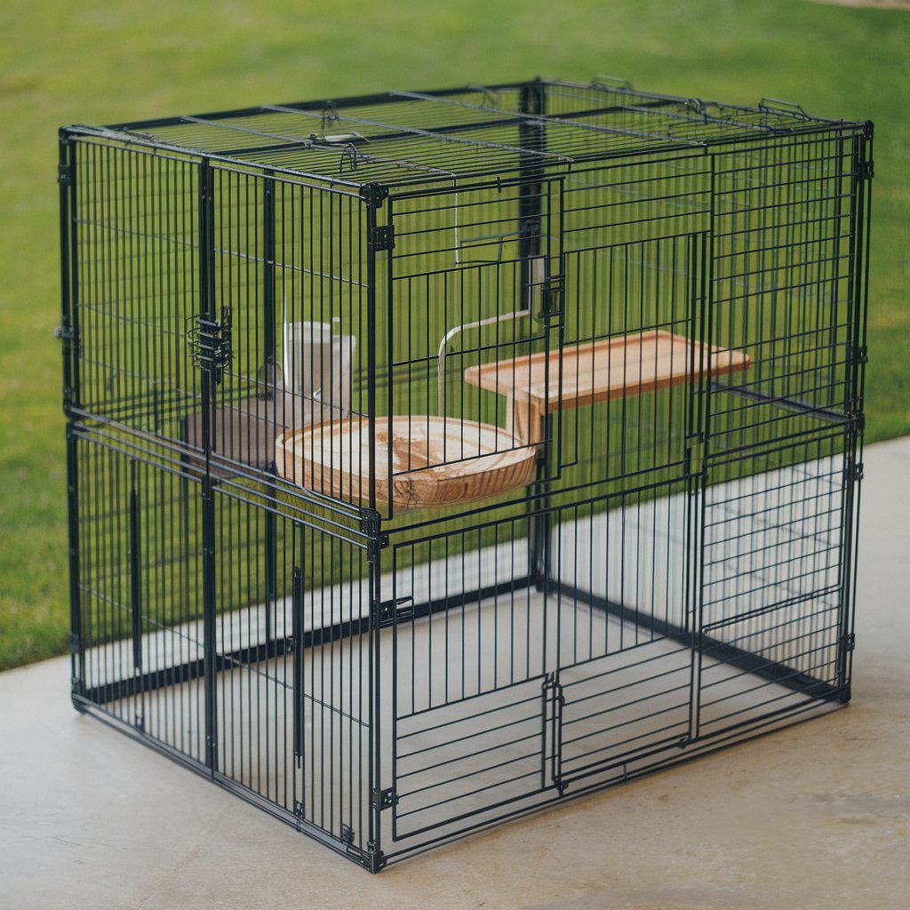 Draupadi Weather Resistant Universal Animal Cage 96 x 96
