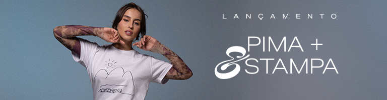 Banner para a campanha algodão Pima Estampada Chico Rei 